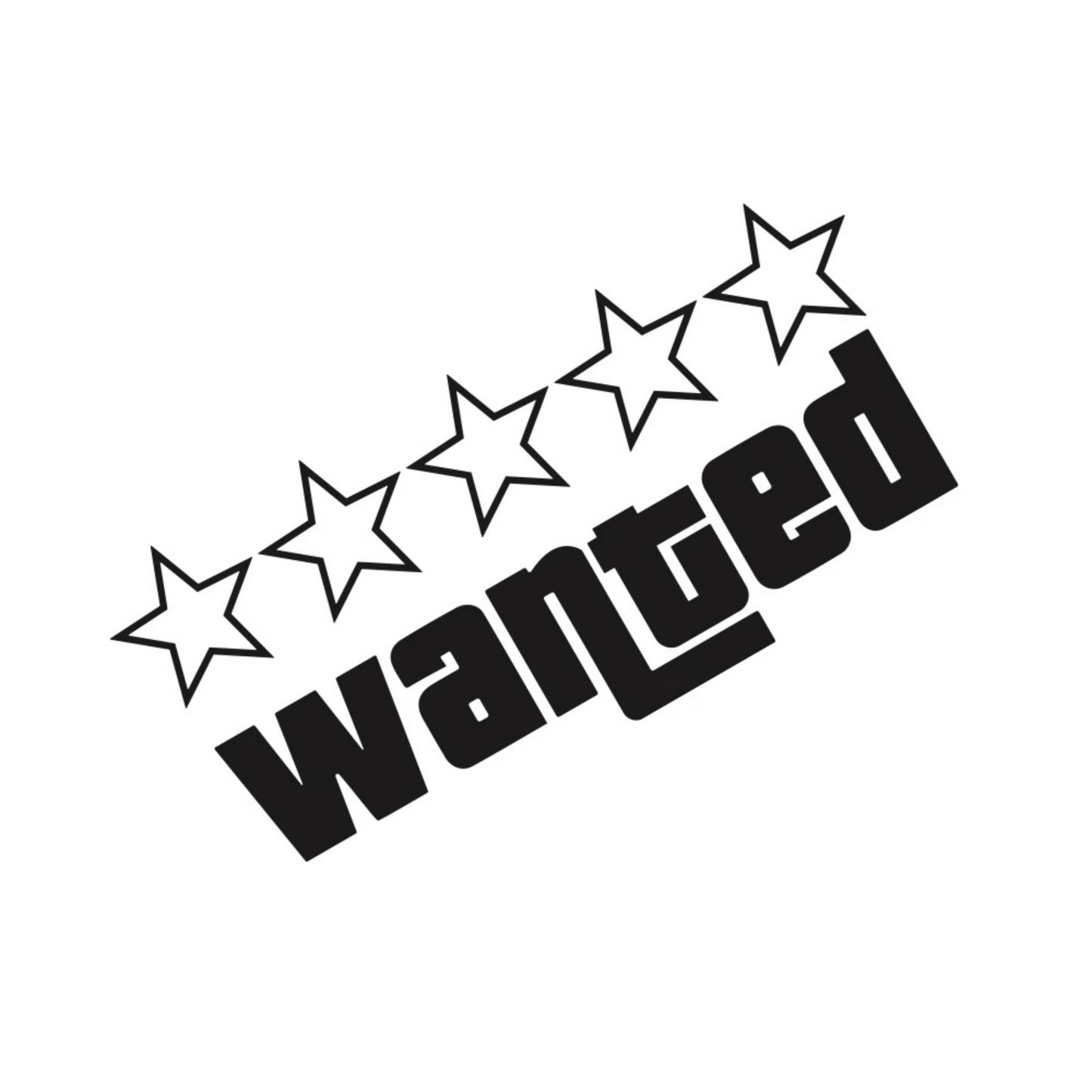 Naklejka Wanted