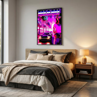 Plakat Vice City – Retro Lata 80